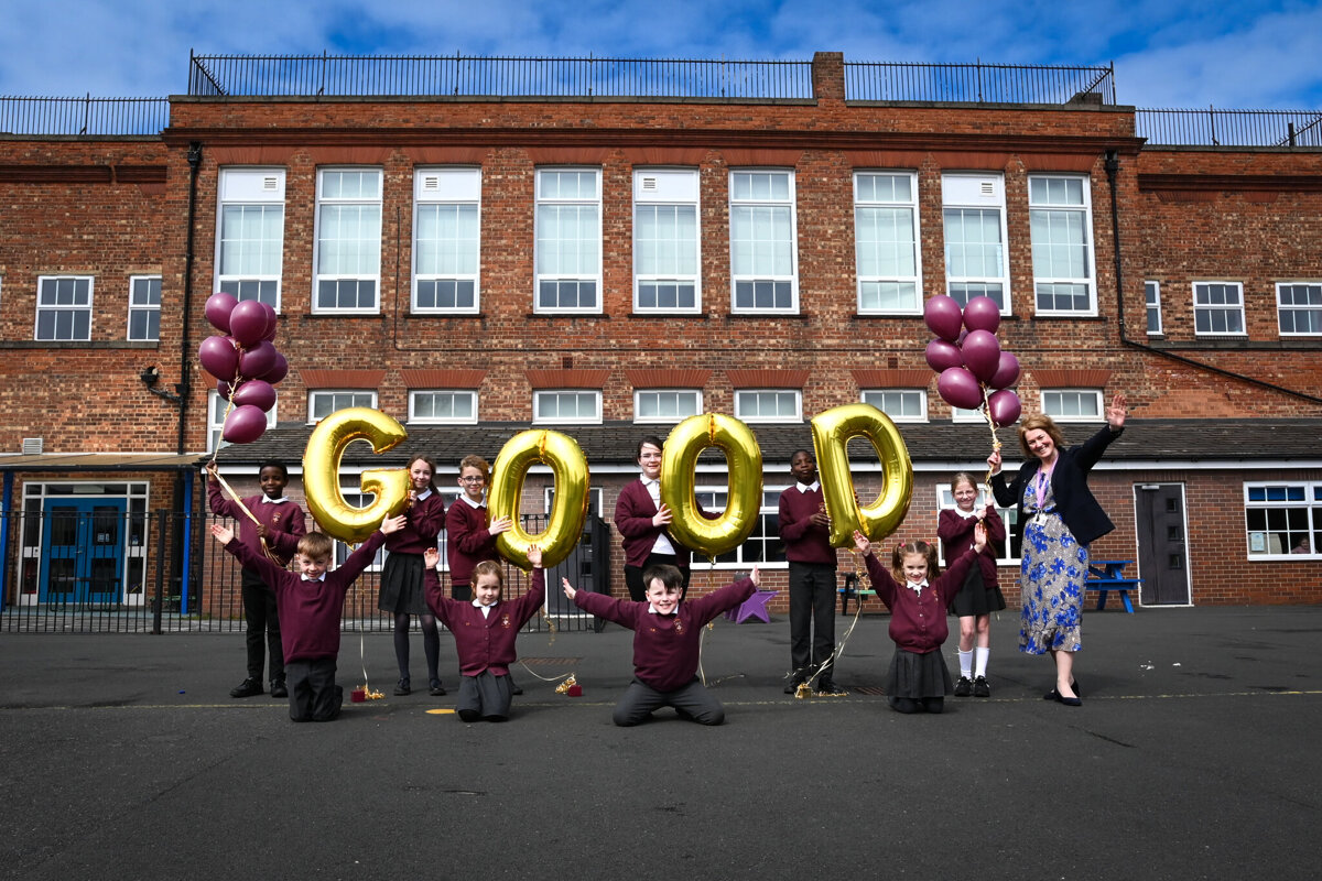 Image of St. Cuthbert's Catholic Primary School in Hartlepool Celebrates 'Good' Rating by Ofsted: